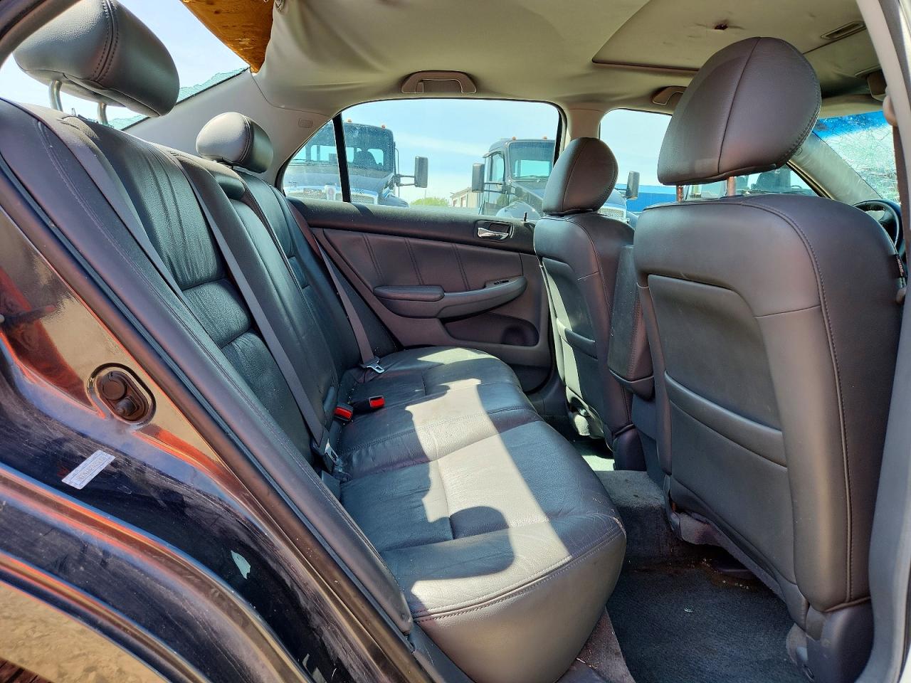 2007 Honda Accord Ex Blue vin: 1HGCM66827A058358