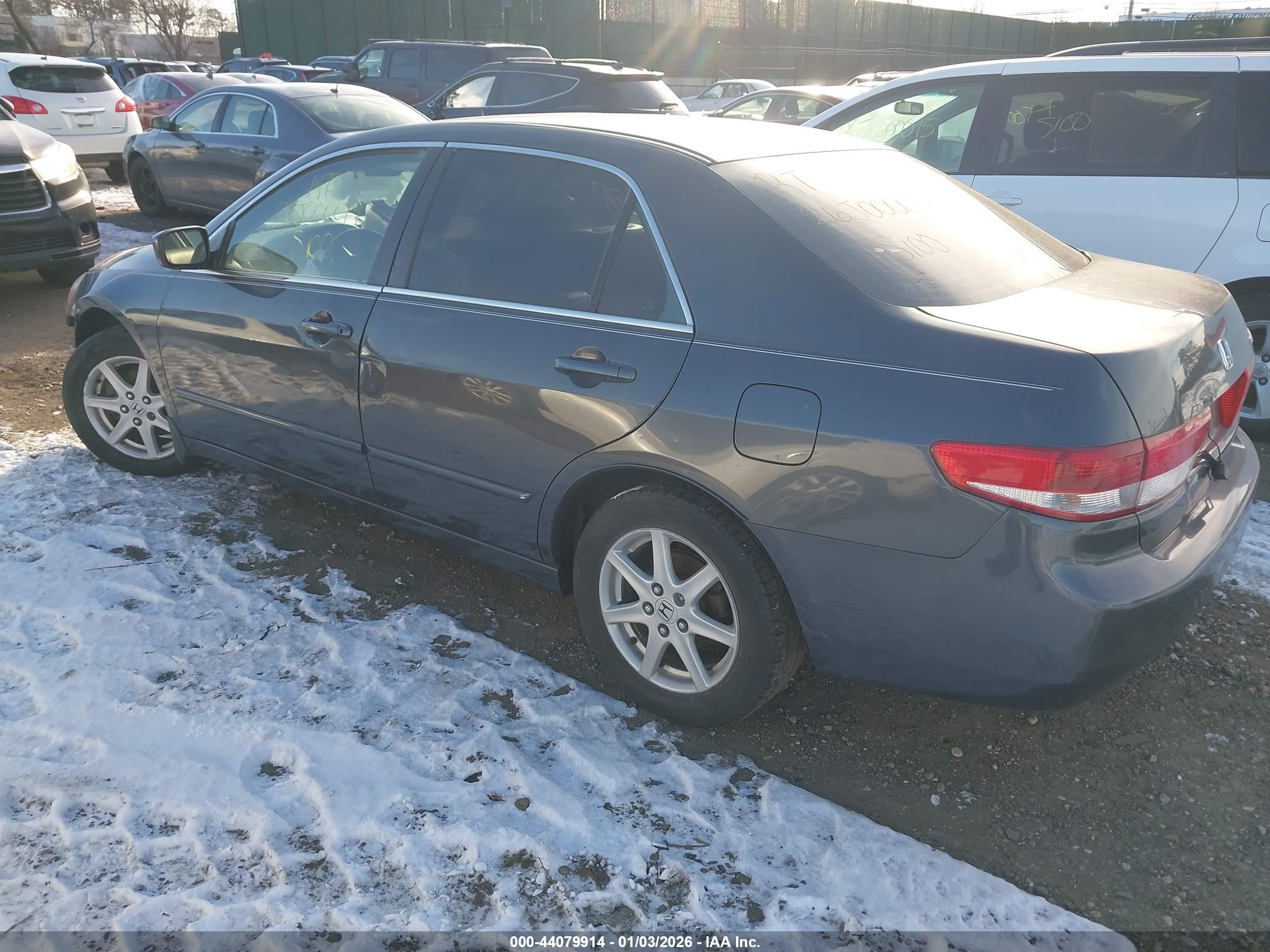 2003 Honda Accord Sdn Ex Серый vin: 1HGCM66833A090214
