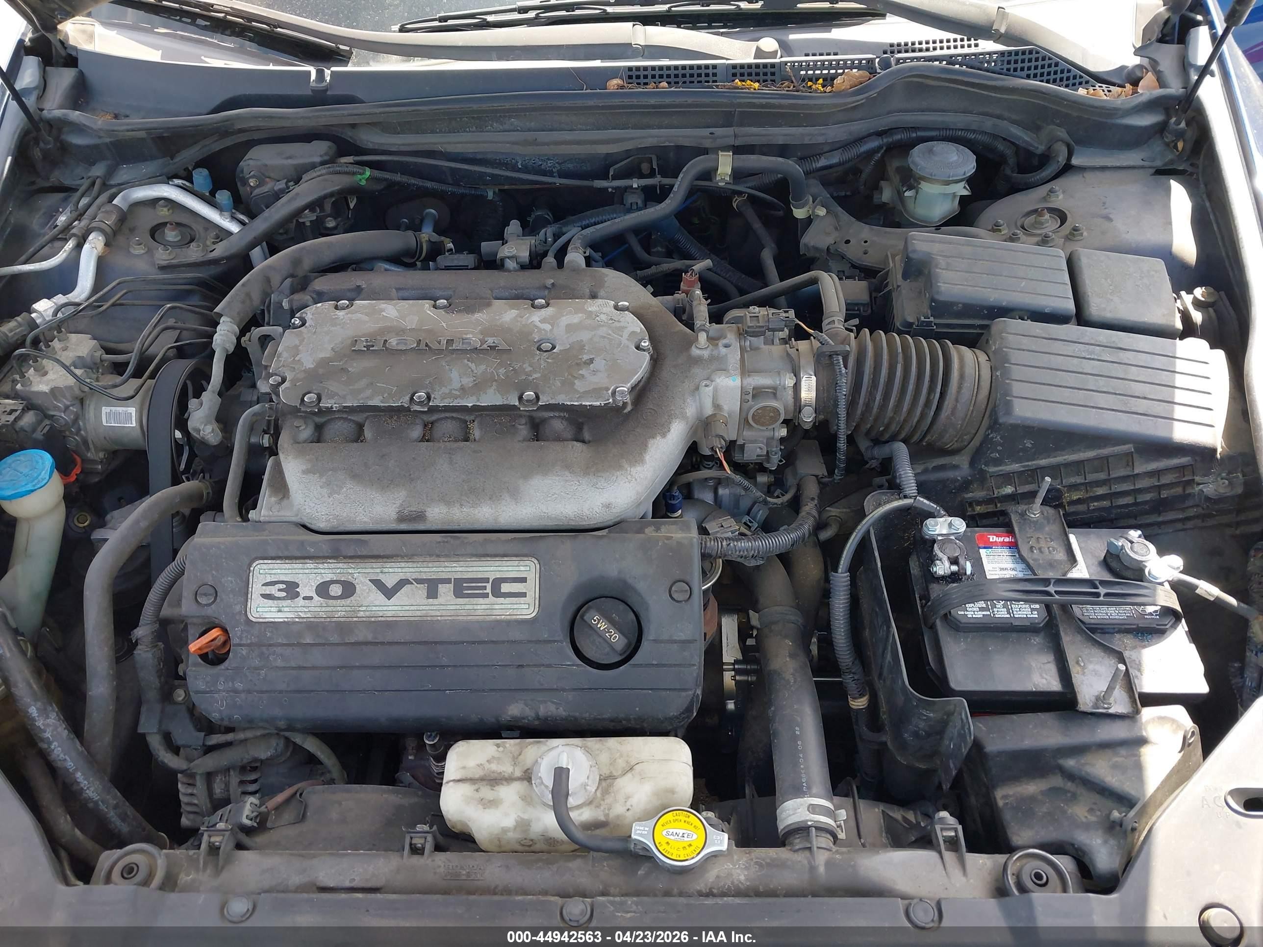 2005 Honda Accord 3.0 Ex Blue vin: 1HGCM66835A036902
