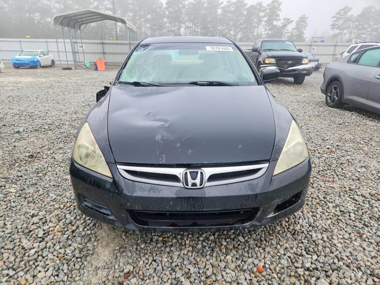 2006 Honda Accord Ex Black vin: 1HGCM66836A020104