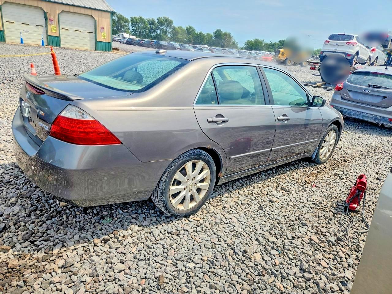 2006 Honda Accord Ex Gray vin: 1HGCM66836A067195