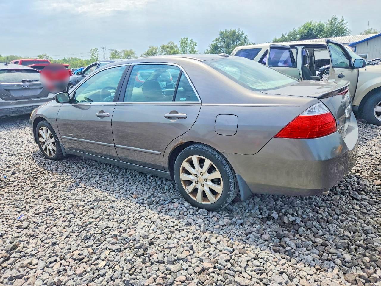 2006 Honda Accord Ex Gray vin: 1HGCM66836A067195