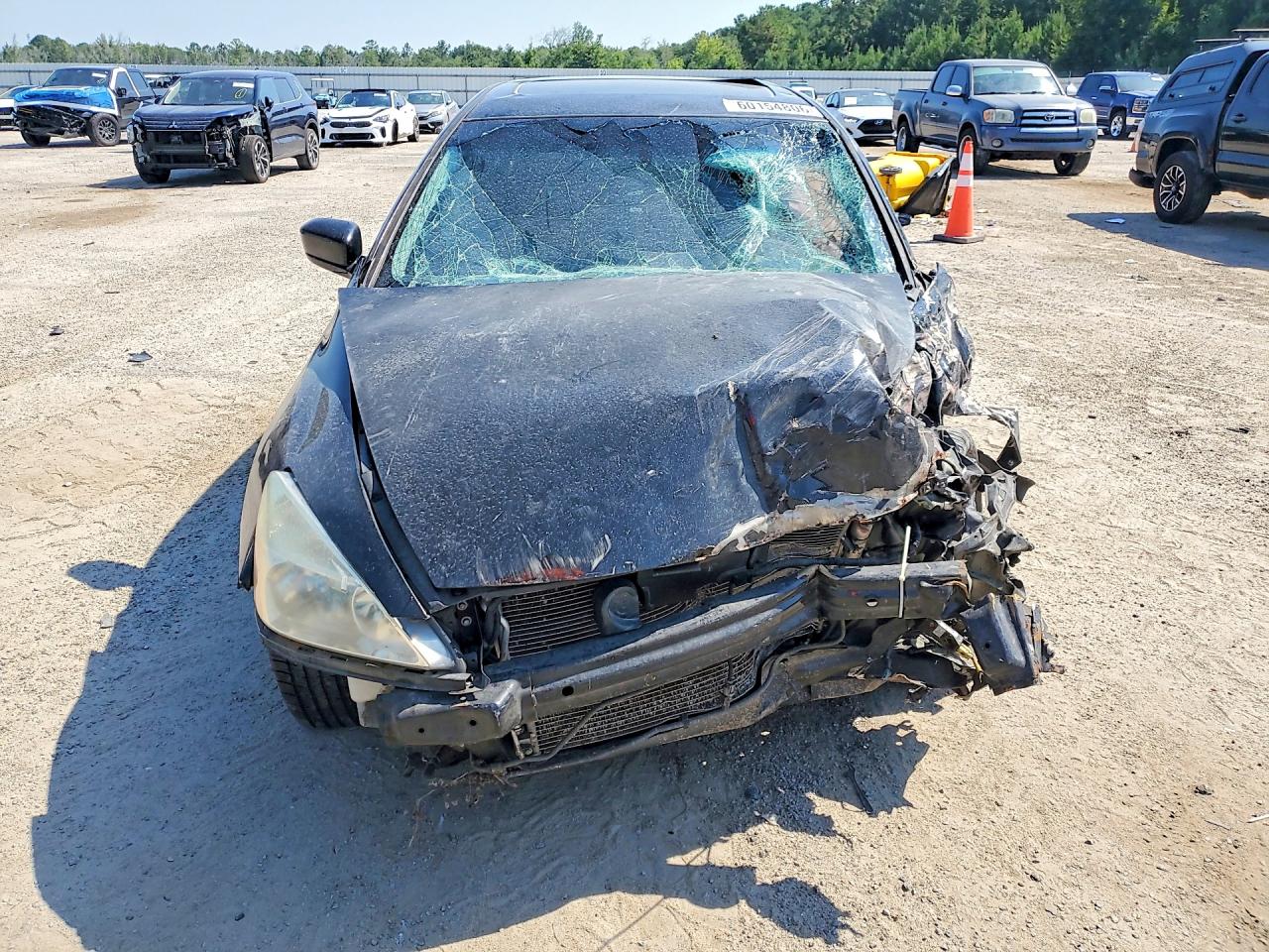 2007 Honda Accord Ex Black vin: 1HGCM66837A004499
