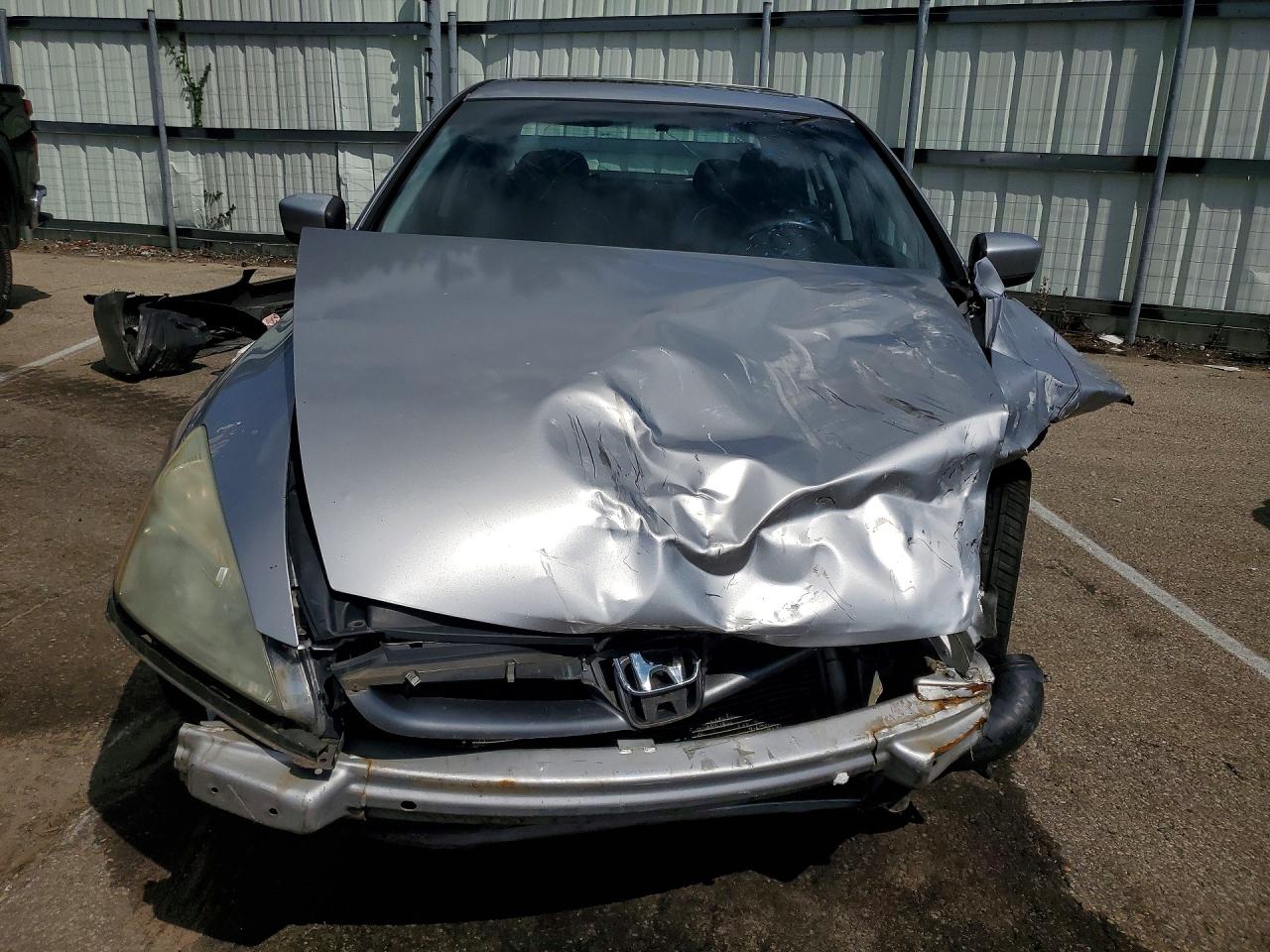2007 Honda Accord Ex Silver vin: 1HGCM66837A022498
