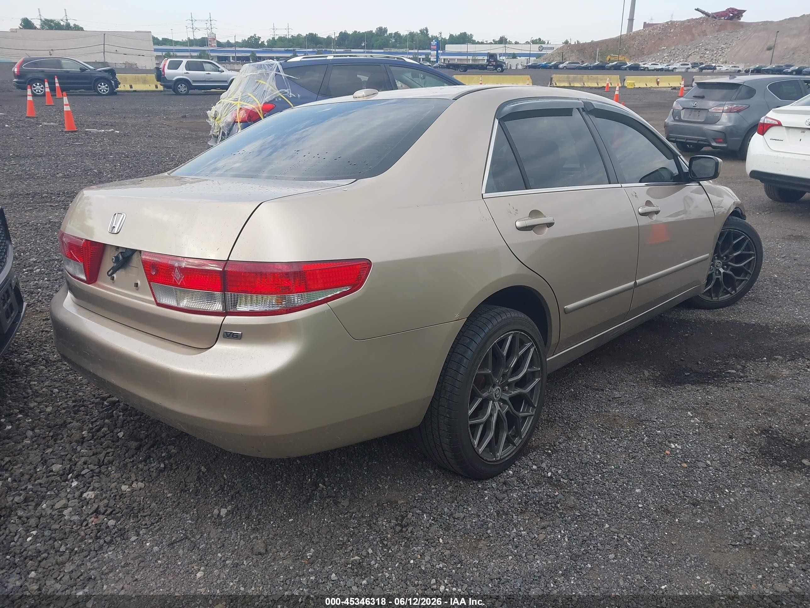 2004 Honda Accord 3.0 Ex Gold vin: 1HGCM66844A063329