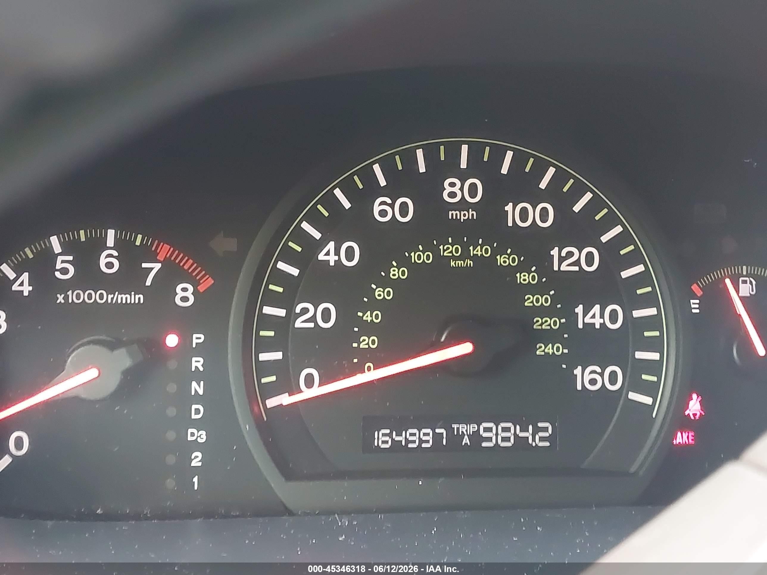 2004 Honda Accord 3.0 Ex Gold vin: 1HGCM66844A063329