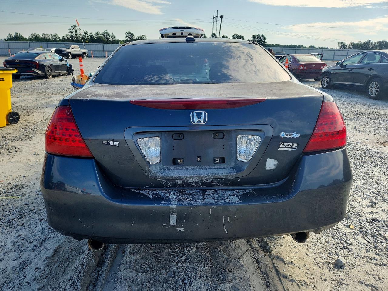 2006 Honda Accord Ex Gray vin: 1HGCM66846A038059