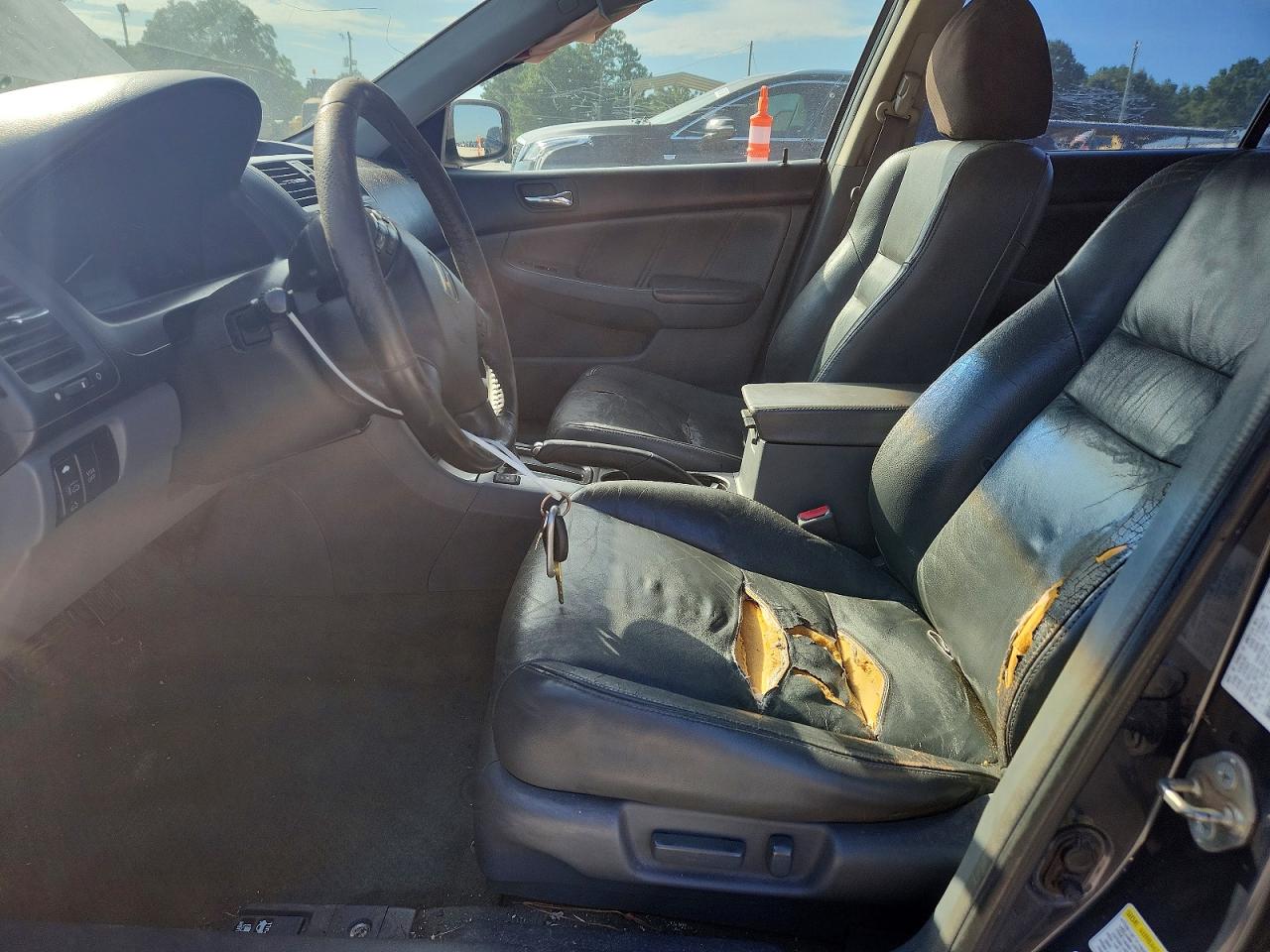 2006 Honda Accord Ex Gray vin: 1HGCM66846A038059