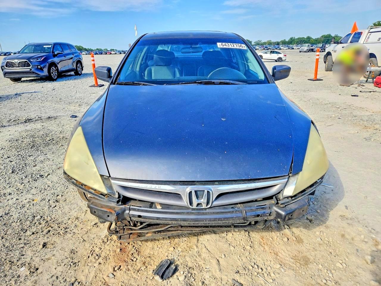 2006 Honda Accord Ex Gray vin: 1HGCM66846A038059