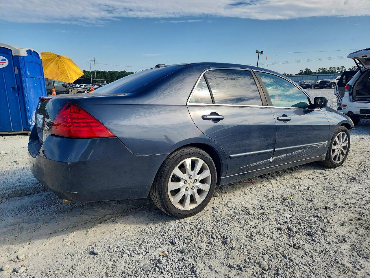 2006 Honda Accord Ex Gray vin: 1HGCM66846A038059