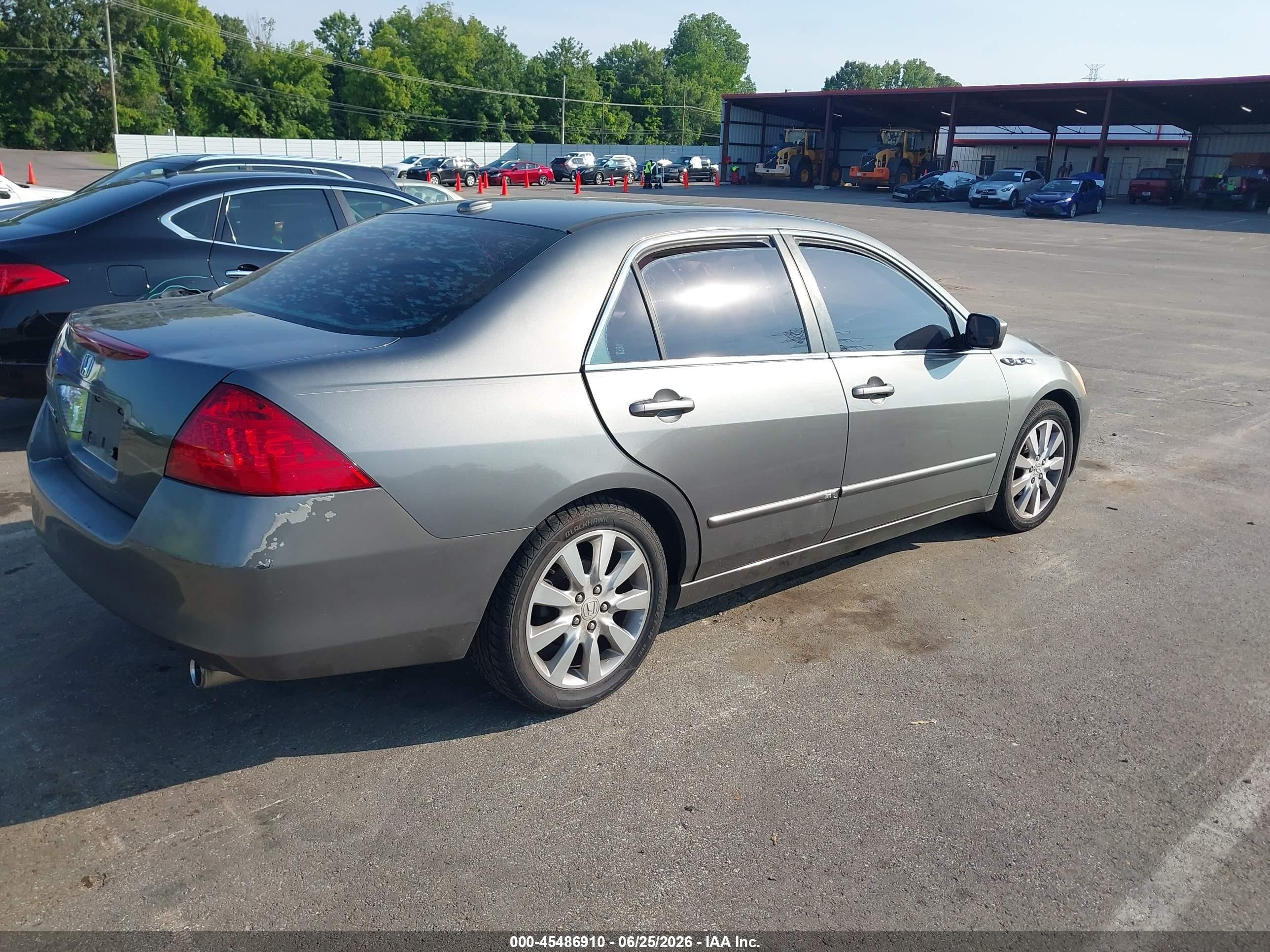 2006 Honda Accord 3.0 Ex Brown vin: 1HGCM66846A055346