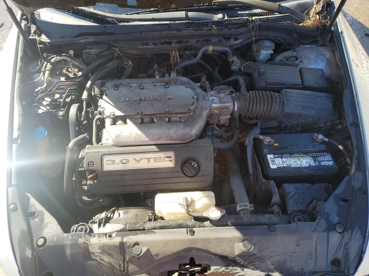 2007 Honda Accord Ex Silver vin: 1HGCM66847A005564