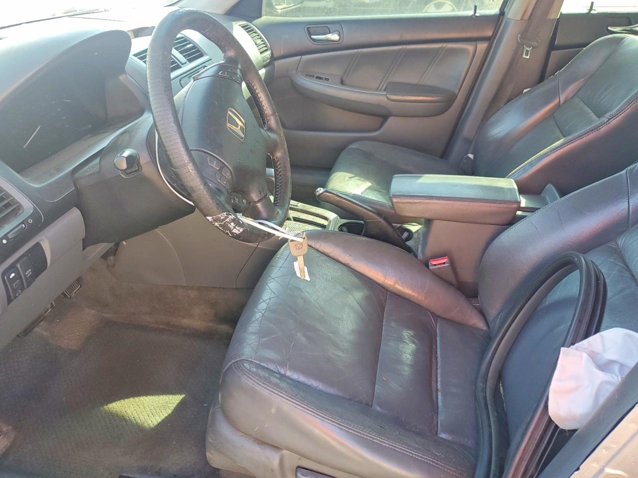 2007 Honda Accord Ex Silver vin: 1HGCM66847A005564