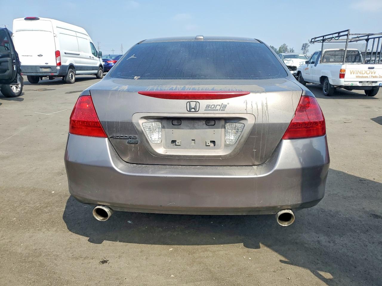 2007 Honda Accord Ex Gray vin: 1HGCM66847A017536
