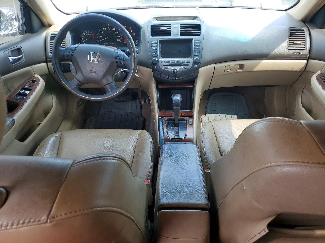 2007 Honda Accord Ex Gray vin: 1HGCM66847A017536
