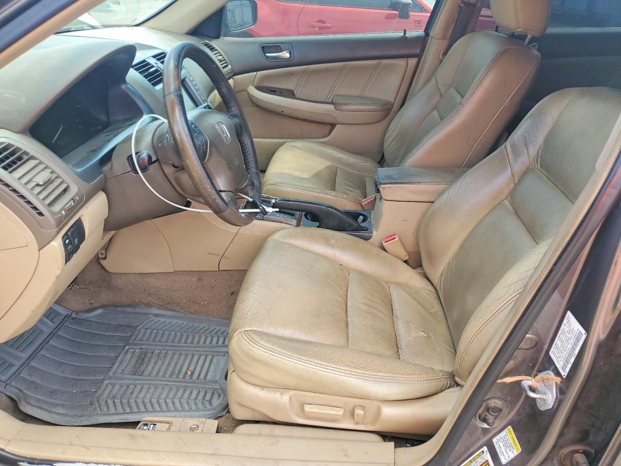 2007 Honda Accord Ex Gray vin: 1HGCM66847A017536
