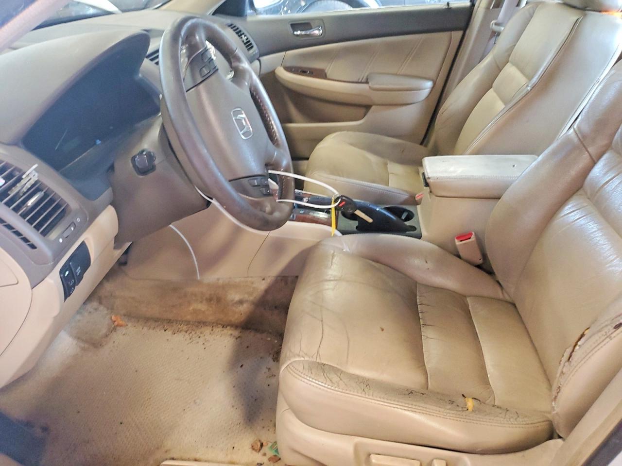 2007 Honda Accord Ex White vin: 1HGCM66847A052500