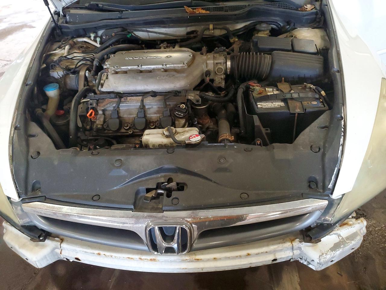 2007 Honda Accord Ex White vin: 1HGCM66847A052500