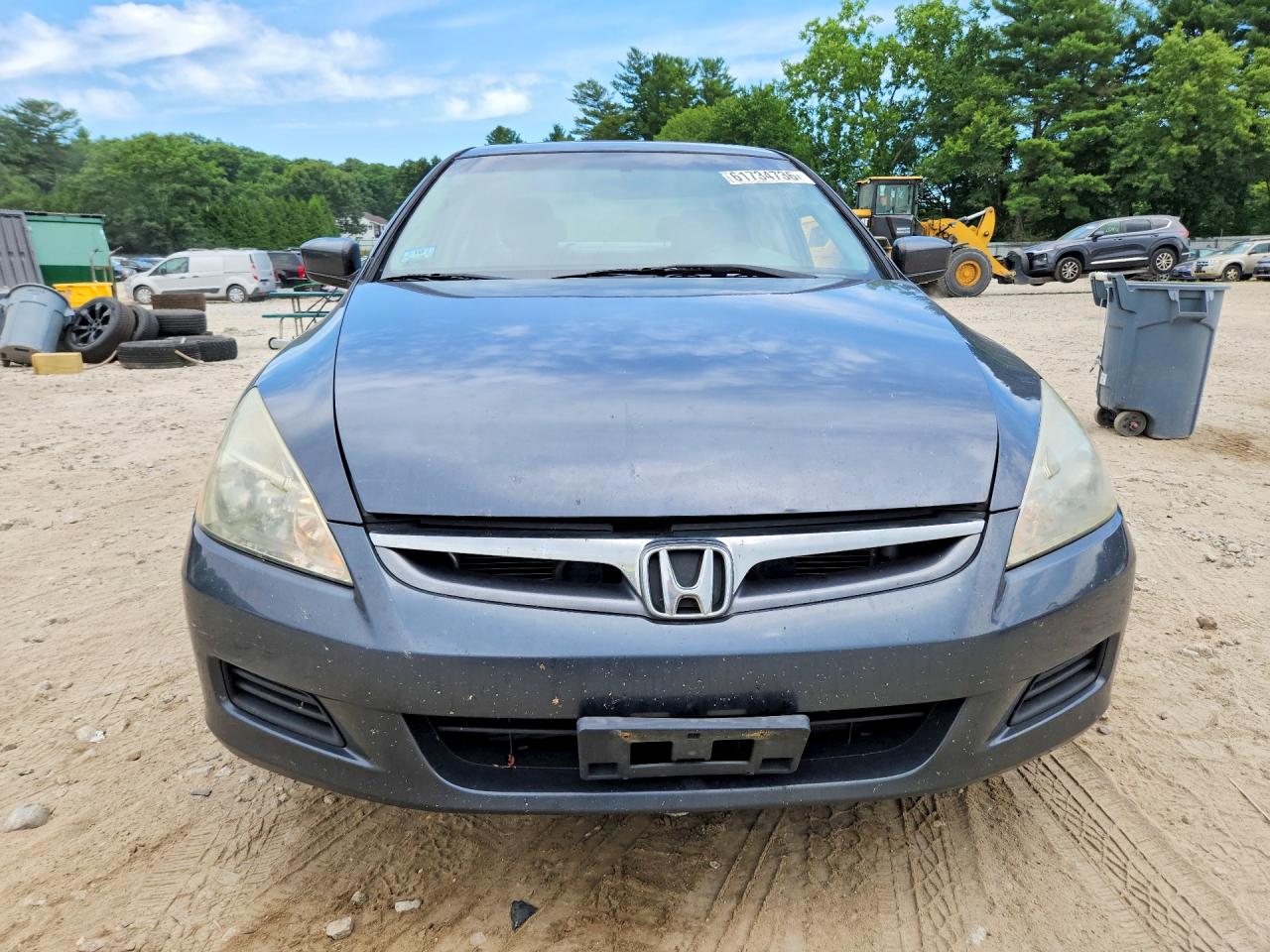 2007 Honda Accord Ex Gray vin: 1HGCM66847A099526