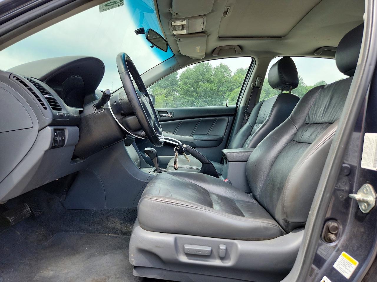 2007 Honda Accord Ex Gray vin: 1HGCM66847A099526