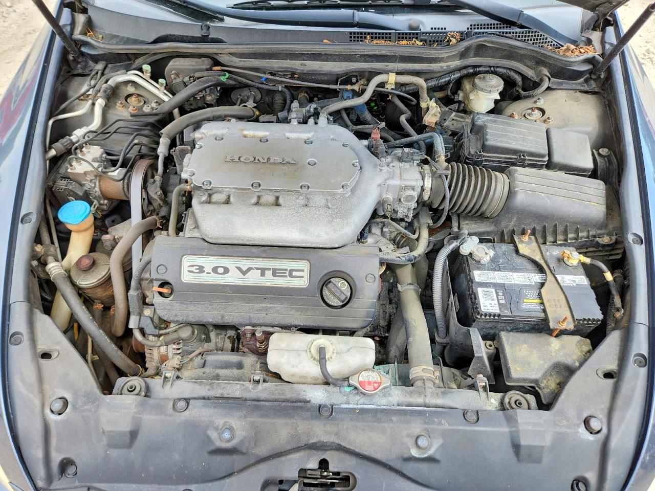 2007 Honda Accord Ex Gray vin: 1HGCM66847A099526