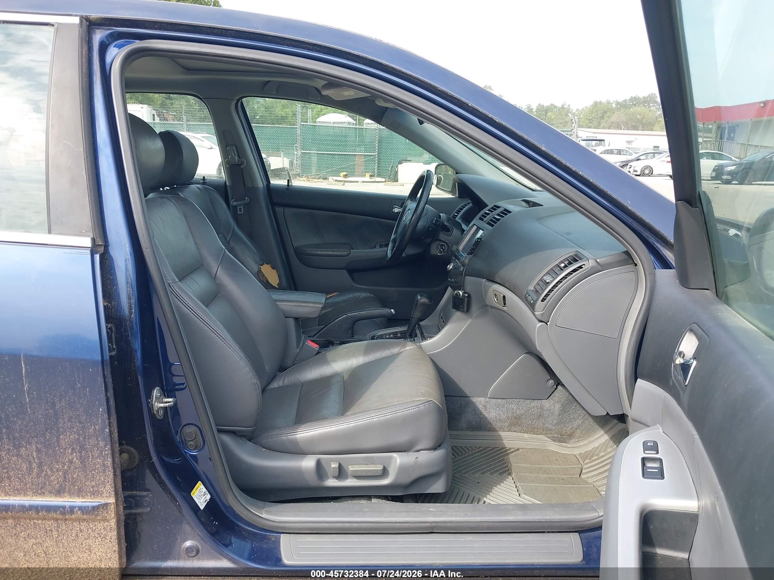 2003 Honda Accord 3.0 Ex Blue vin: 1HGCM66853A042066