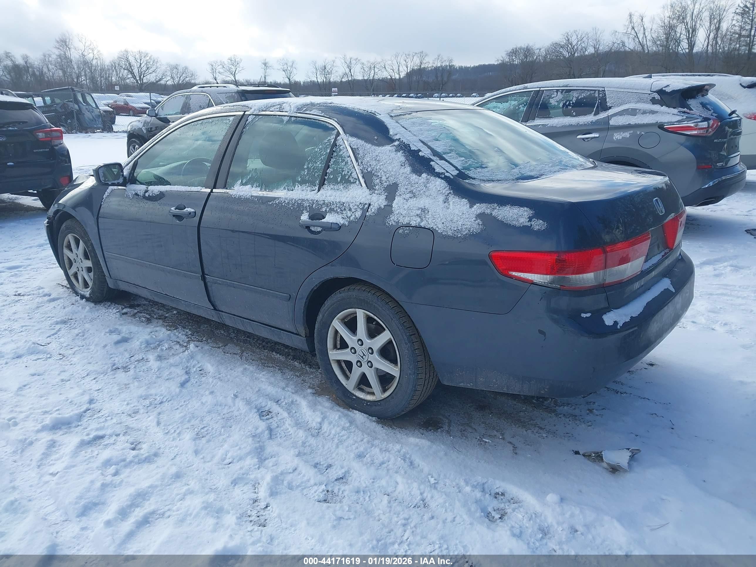 2003 Honda Accord Sdn Ex Black vin: 1HGCM66853A085127