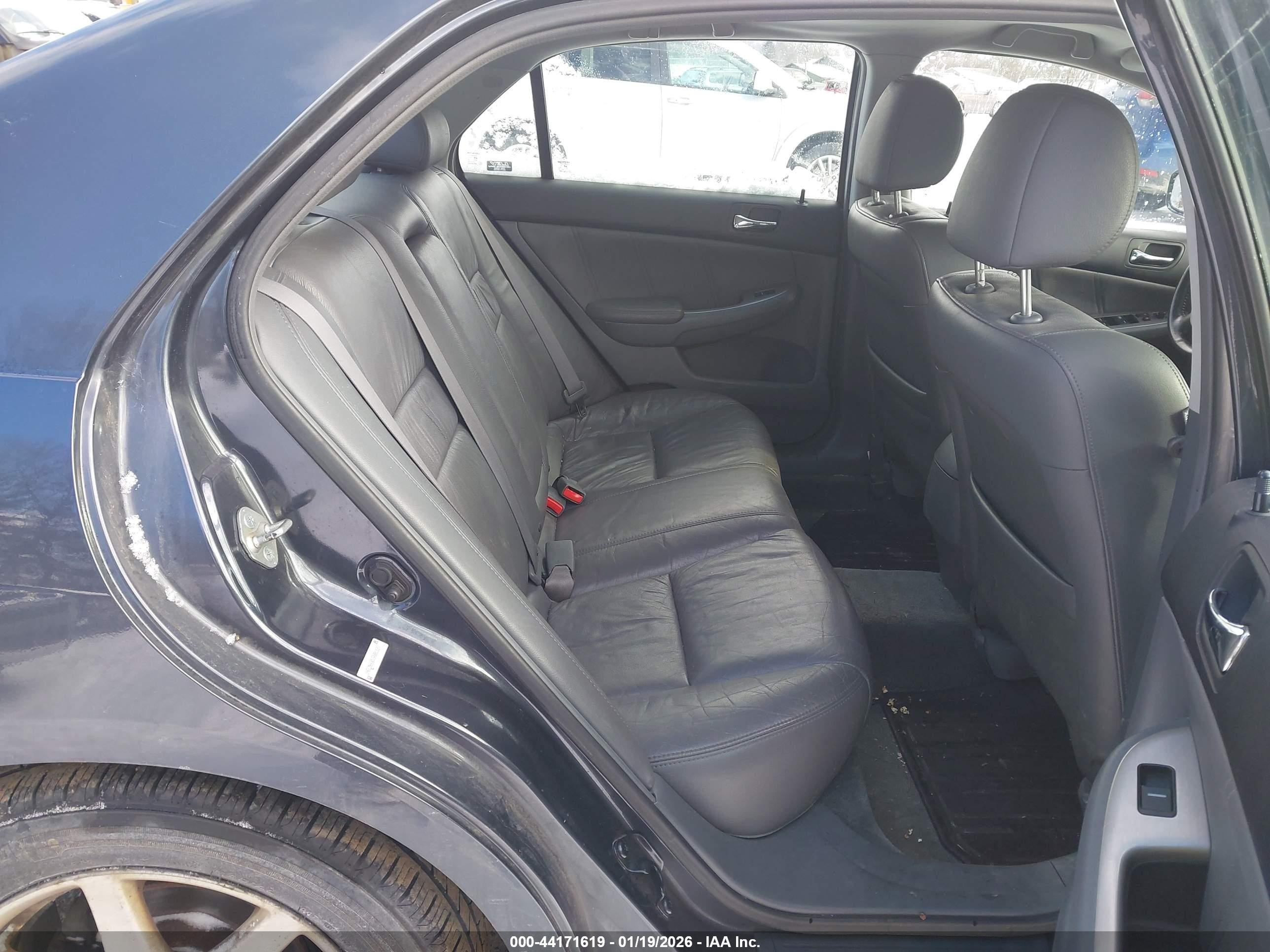 2003 Honda Accord Sdn Ex Black vin: 1HGCM66853A085127