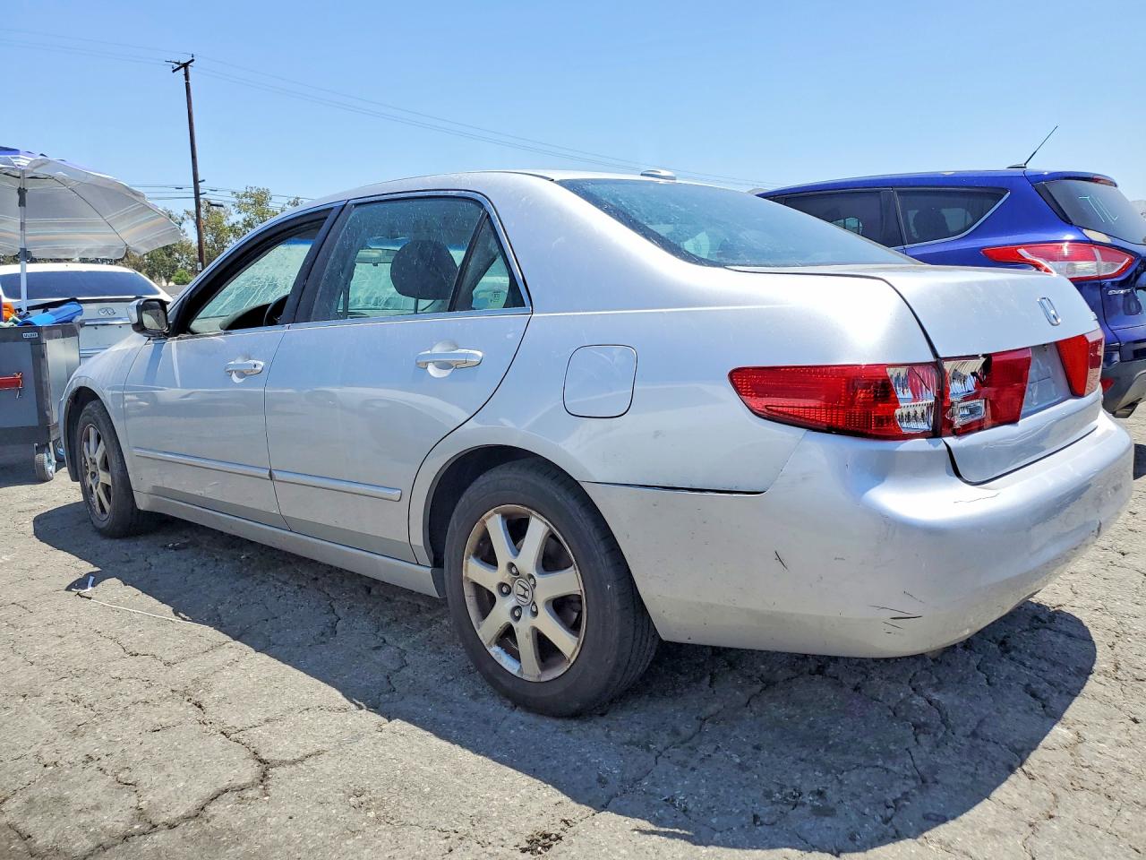 2005 Honda Accord Ex Серебряный vin: 1HGCM66855A039283