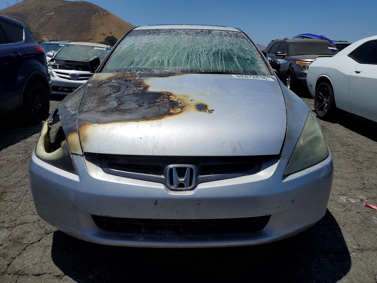 2005 Honda Accord Ex Серебряный vin: 1HGCM66855A039283