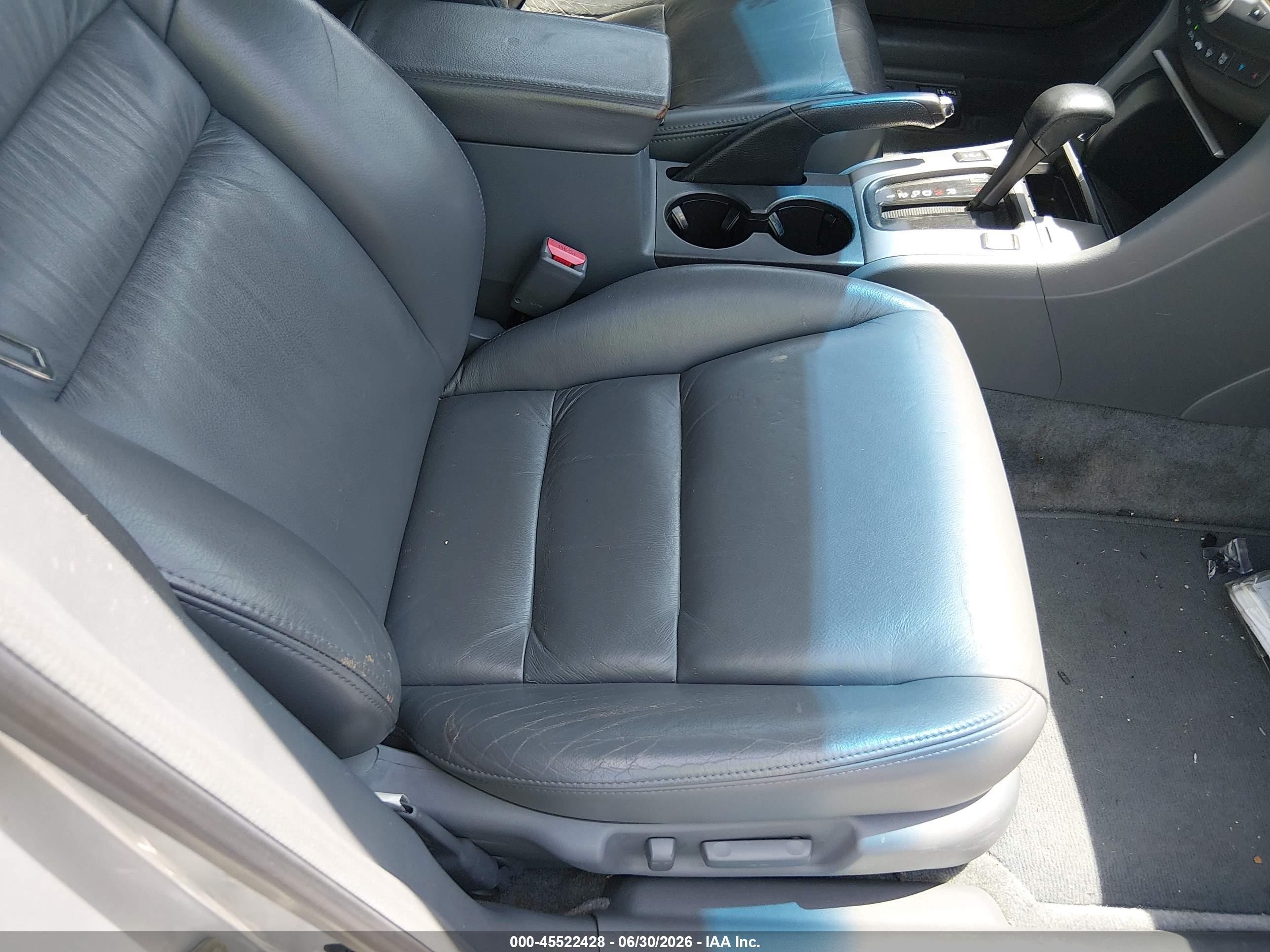 2006 Honda Accord 3.0 Ex Silver vin: 1HGCM66856A040029