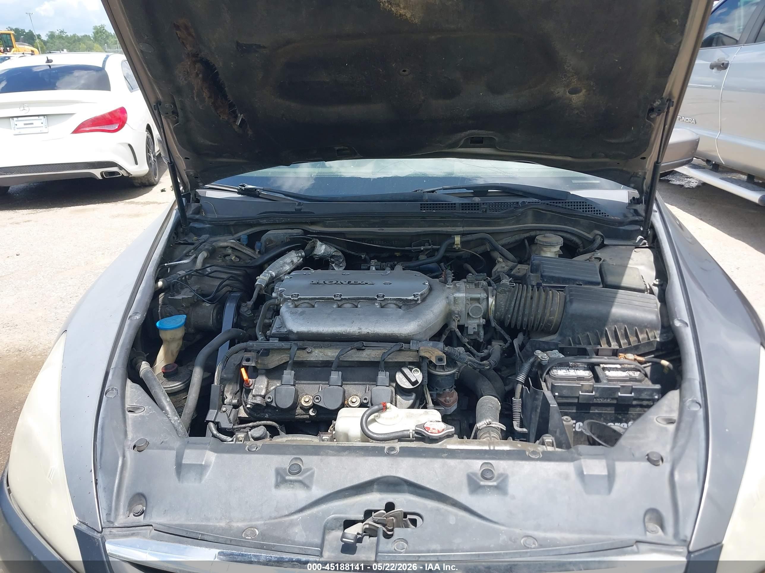 2006 Honda Accord 3.0 Ex Gray vin: 1HGCM66856A046509