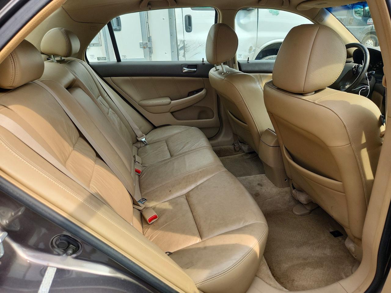 2007 Honda Accord Ex Gray vin: 1HGCM66857A017531