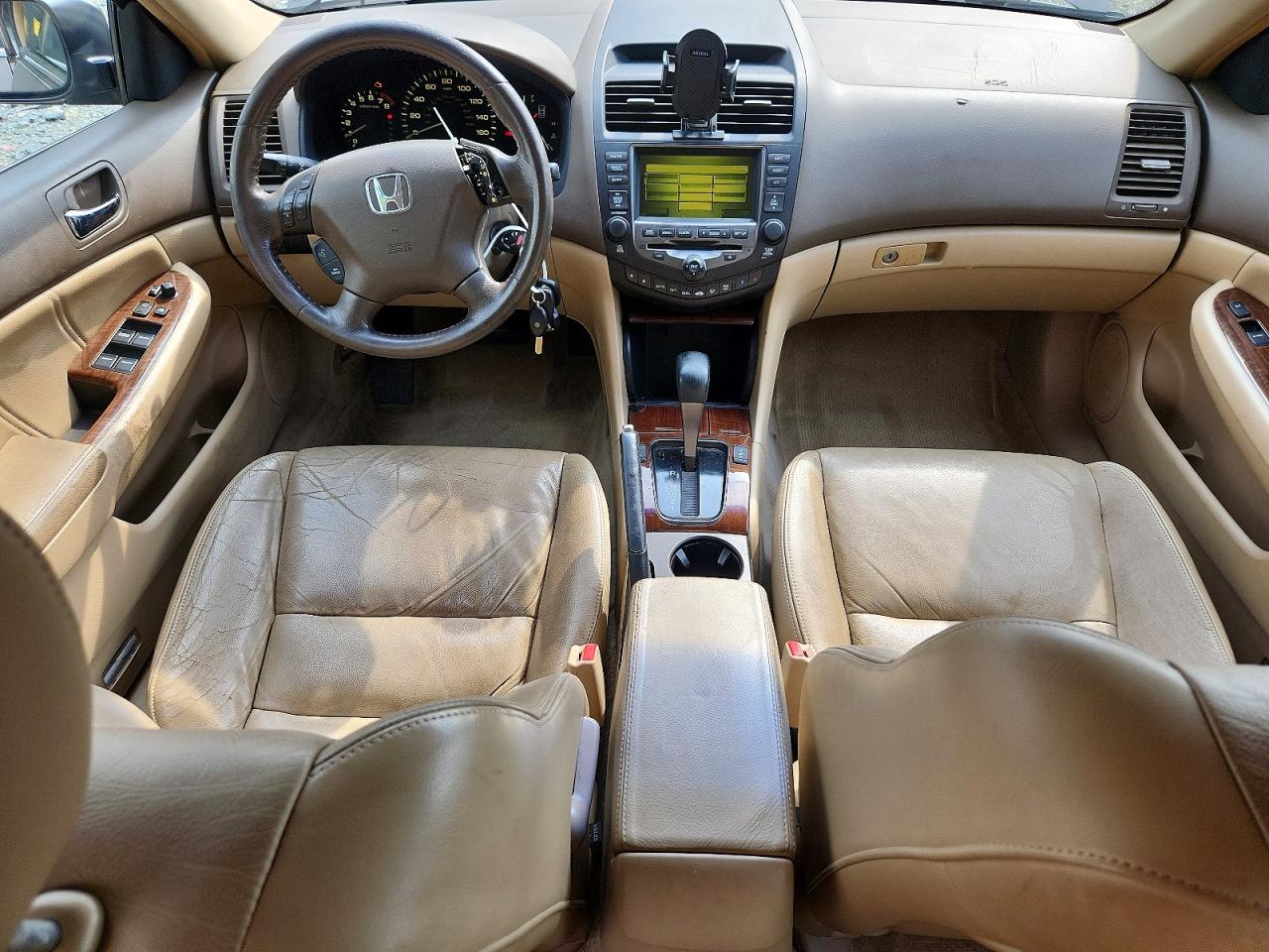 2007 Honda Accord Ex Gray vin: 1HGCM66857A017531