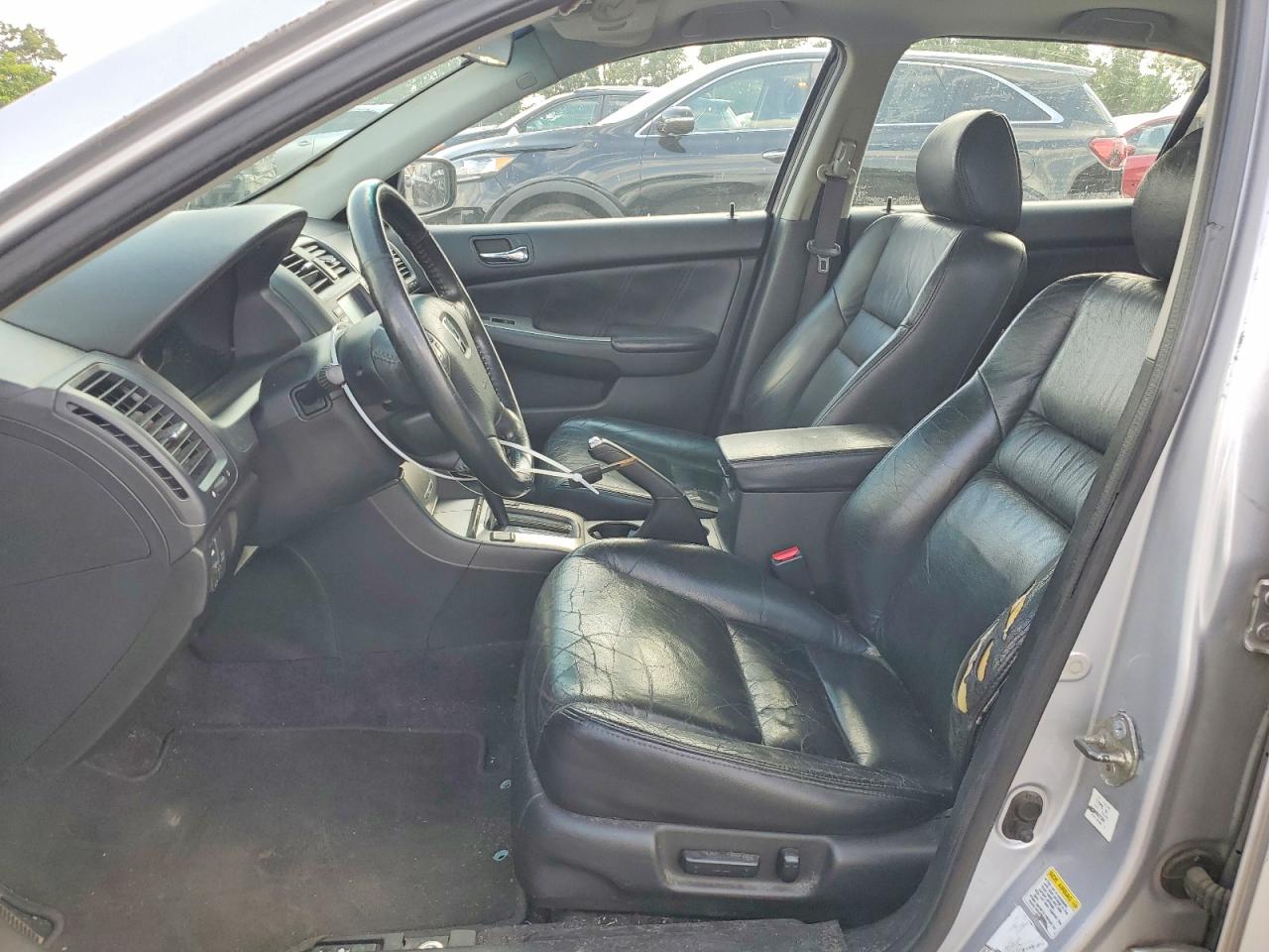 2003 Honda Accord Ex Silver vin: 1HGCM66863A079899