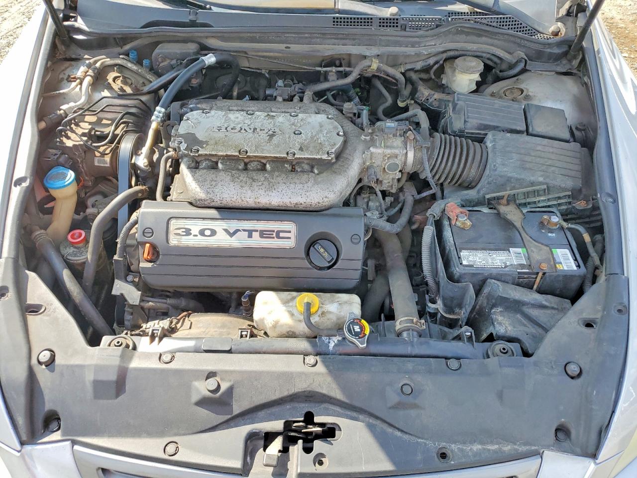 2003 Honda Accord Ex Silver vin: 1HGCM66863A079899