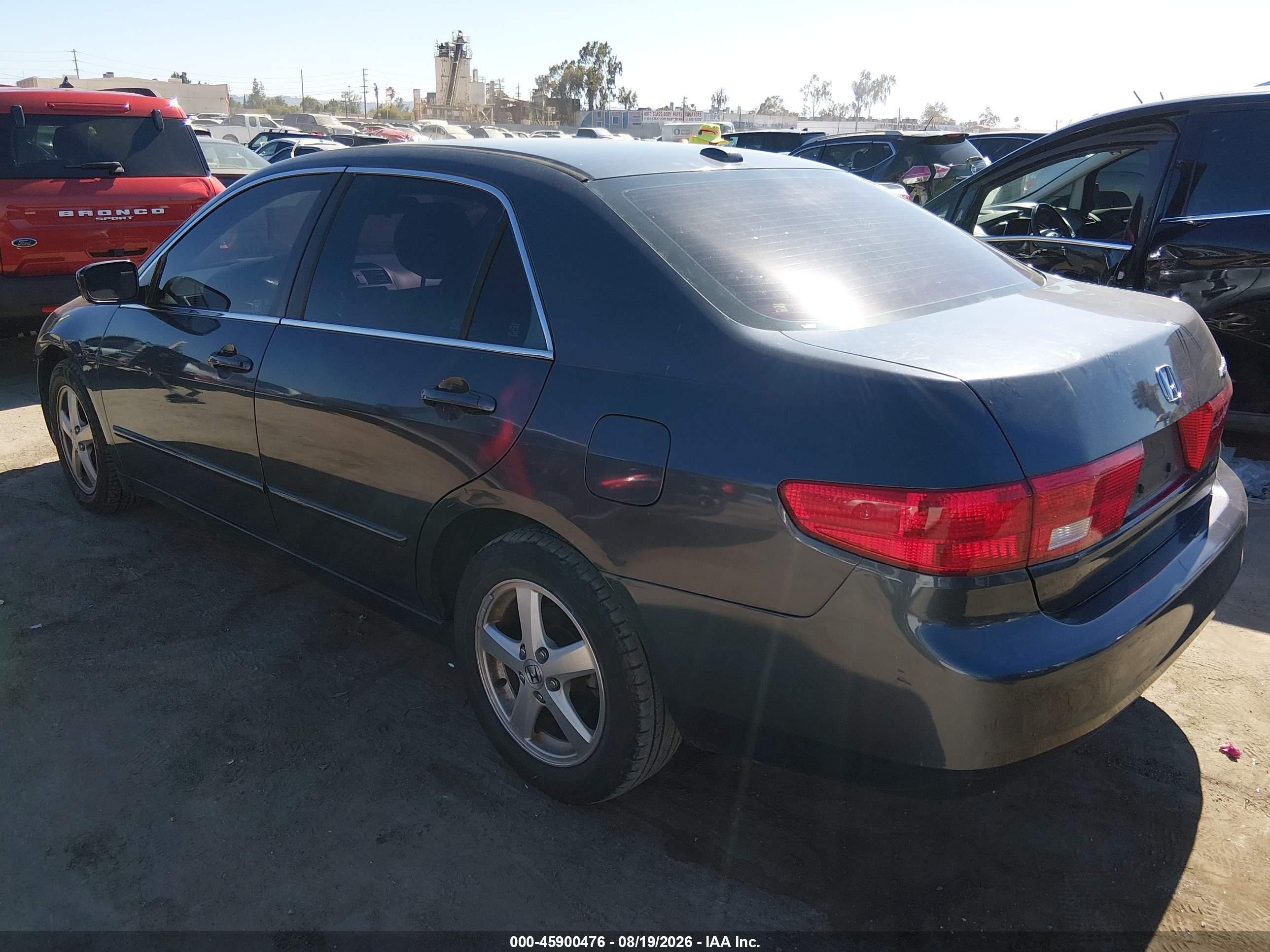 2005 Honda Accord 3.0 Ex Черный vin: 1HGCM66865A047022
