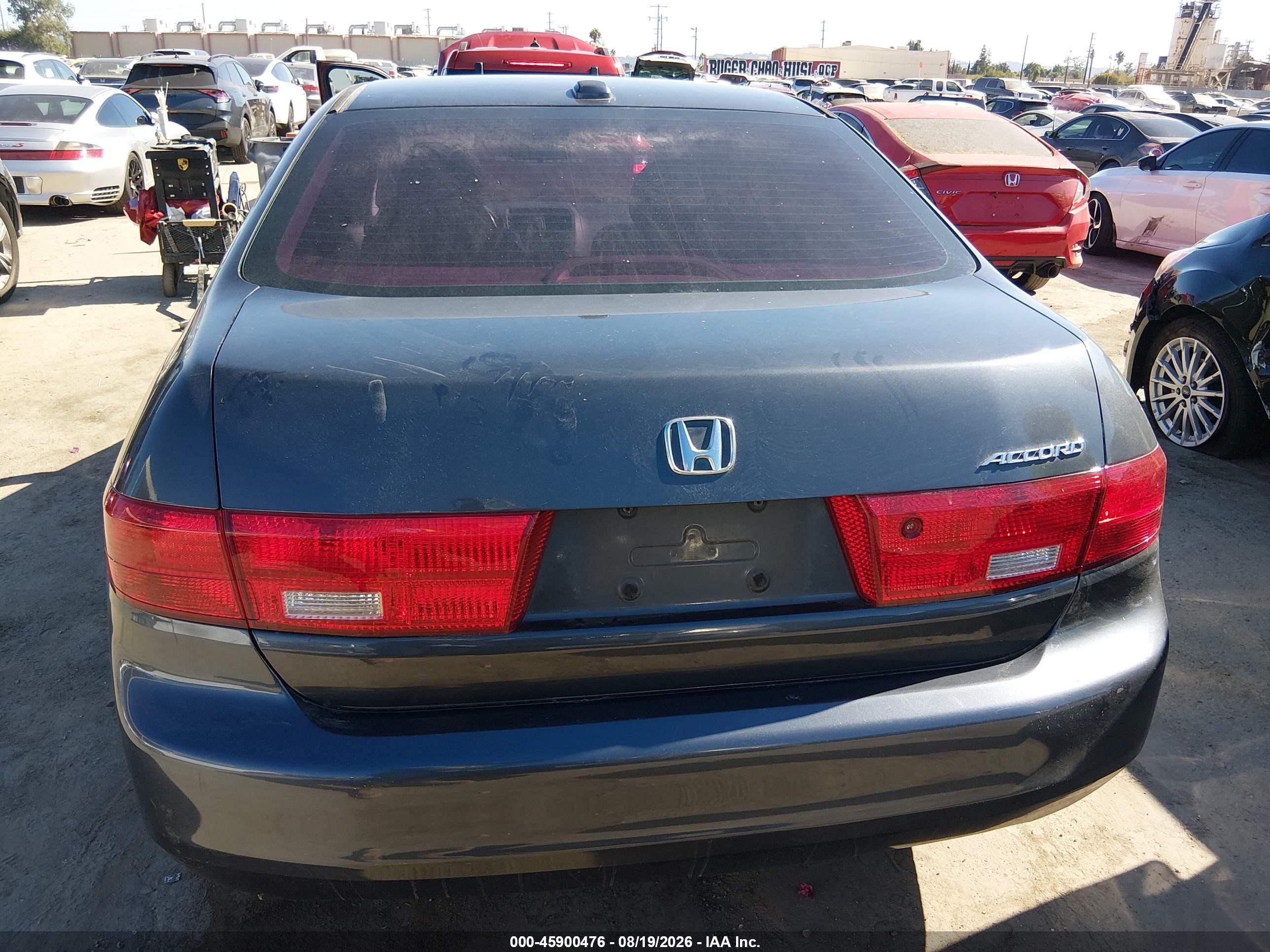 2005 Honda Accord 3.0 Ex Черный vin: 1HGCM66865A047022
