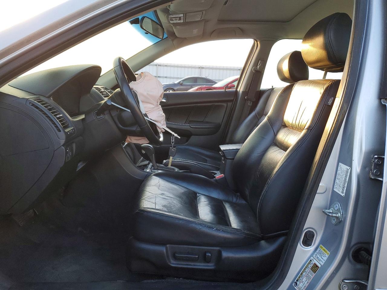 2006 Honda Accord Ex Silver vin: 1HGCM66866A008268