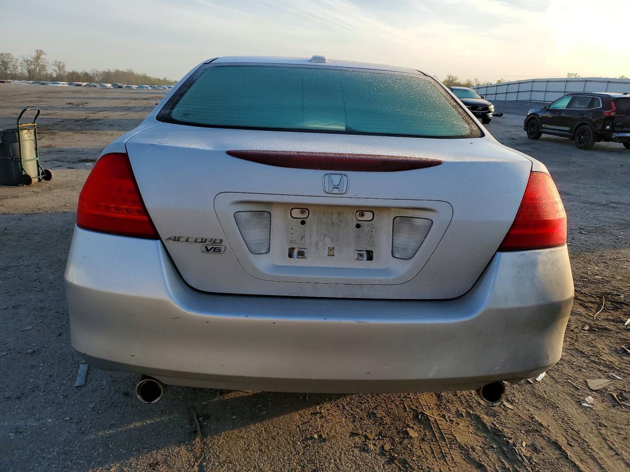 2006 Honda Accord Ex Silver vin: 1HGCM66866A008268