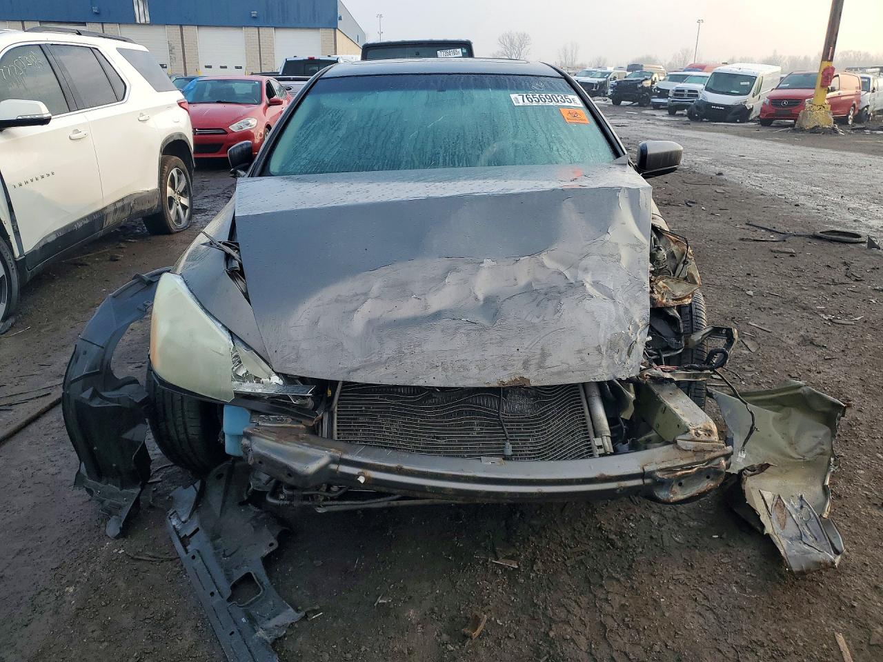 2006 Honda Accord Ex Gray vin: 1HGCM66866A012613