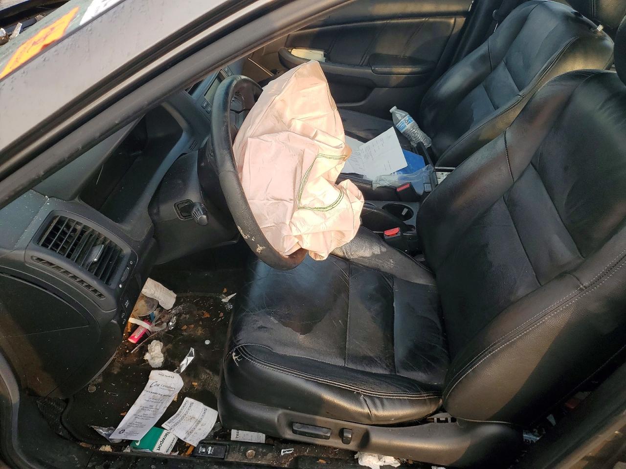 2006 Honda Accord Ex Gray vin: 1HGCM66866A012613