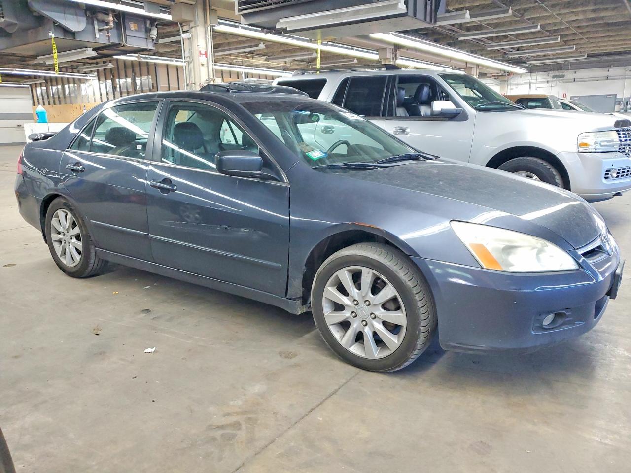 2006 Honda Accord Ex Gray vin: 1HGCM66866A062086