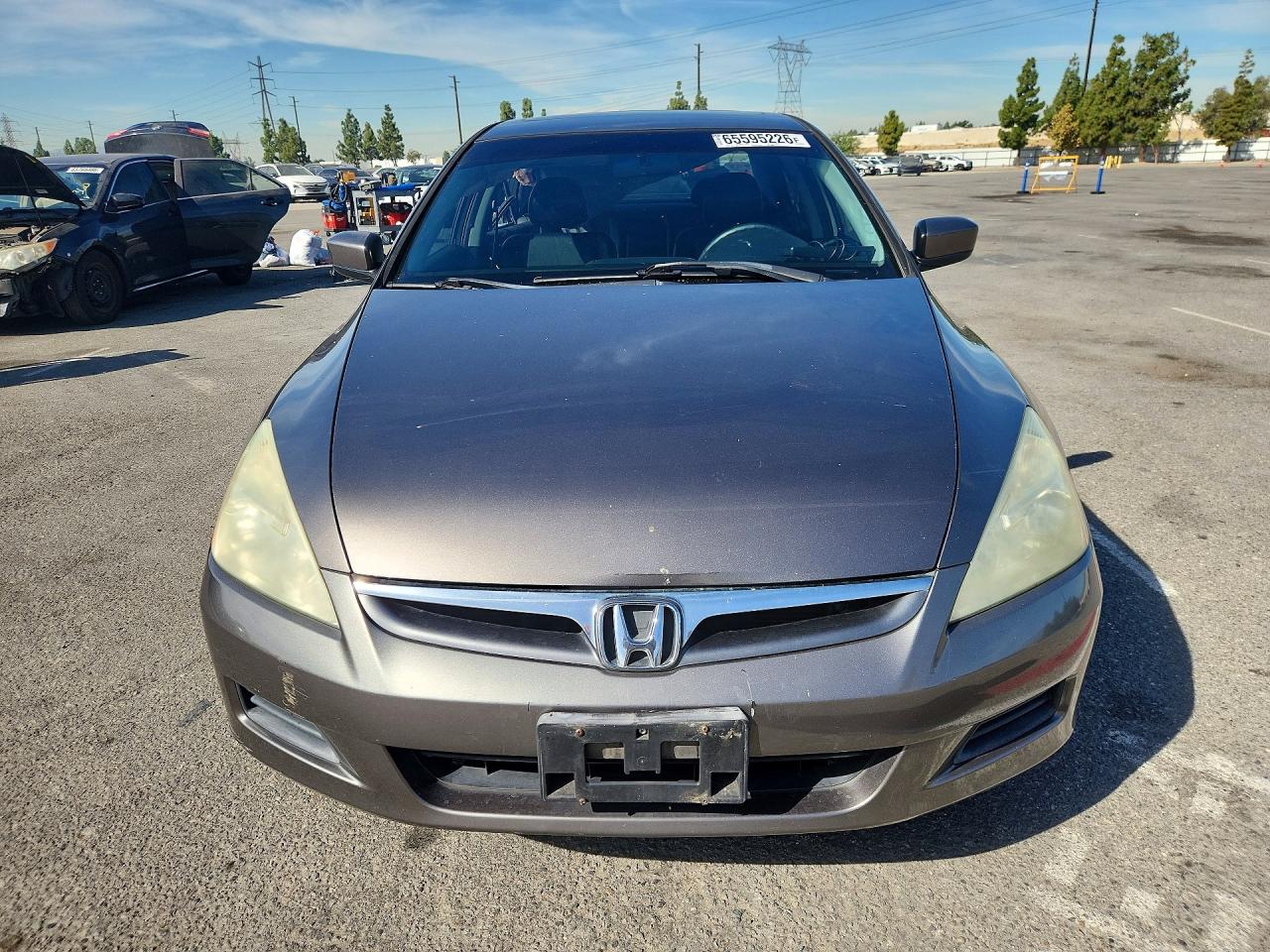 2006 Honda Accord Ex Серый vin: 1HGCM66866A063609