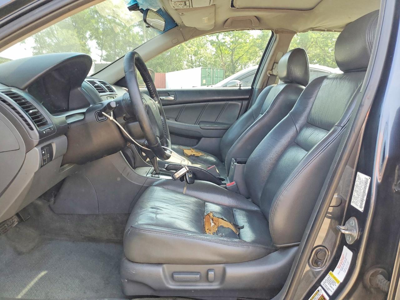 2006 Honda Accord Ex Gray vin: 1HGCM66876A007758