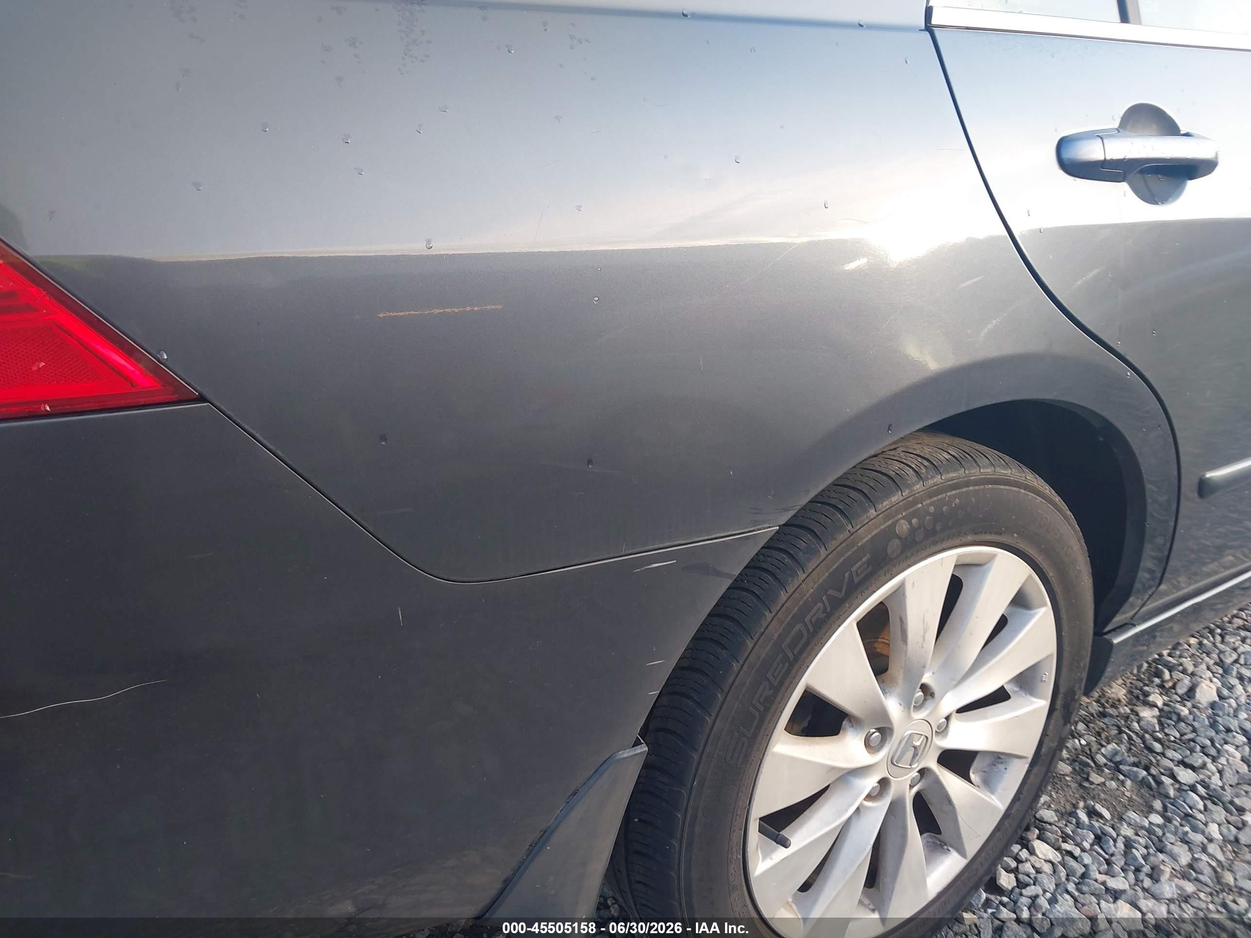 2006 Honda Accord 3.0 Ex Gray vin: 1HGCM66876A048276