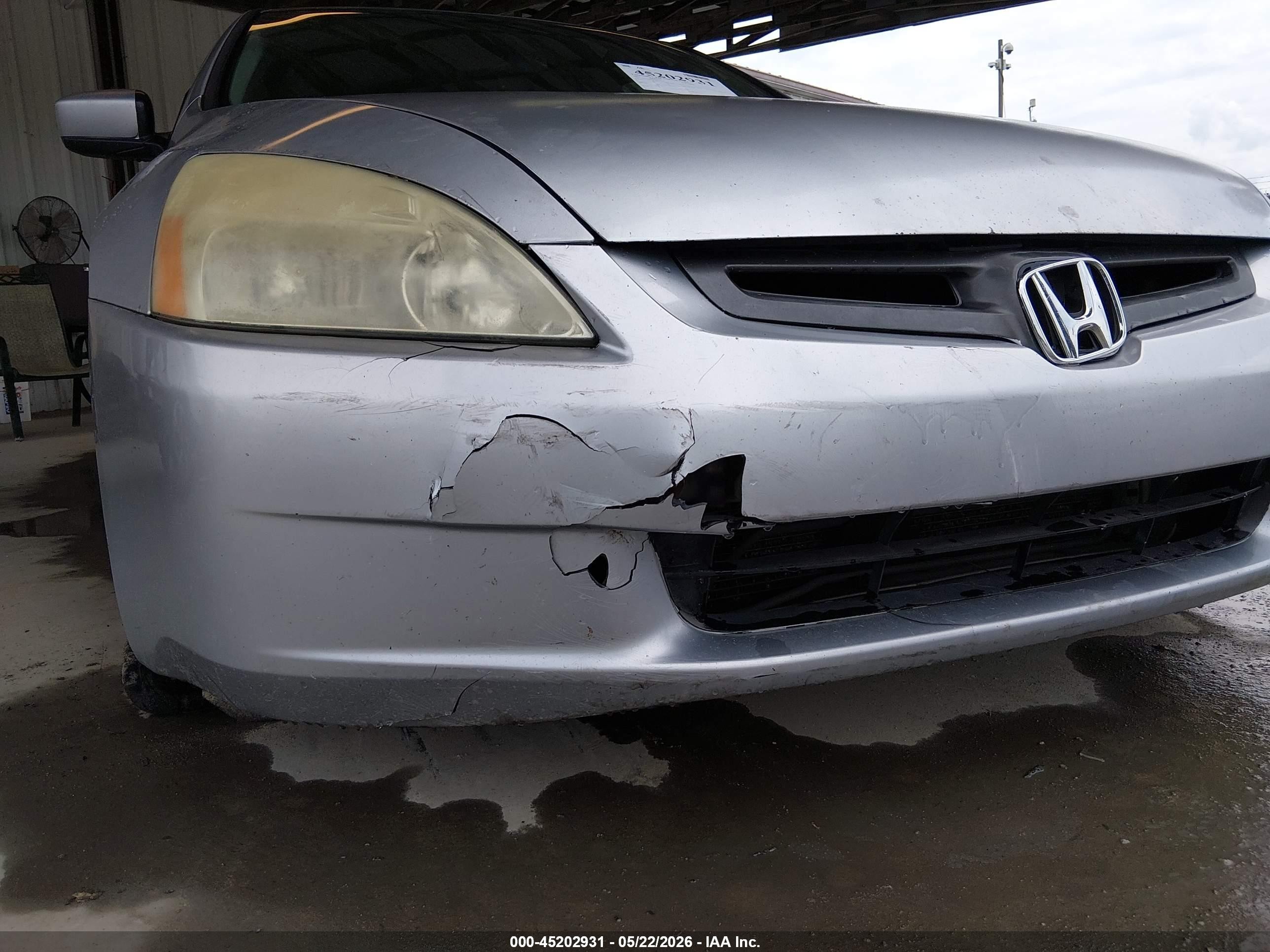 2003 Honda Accord 3.0 Ex Silver vin: 1HGCM66883A027612