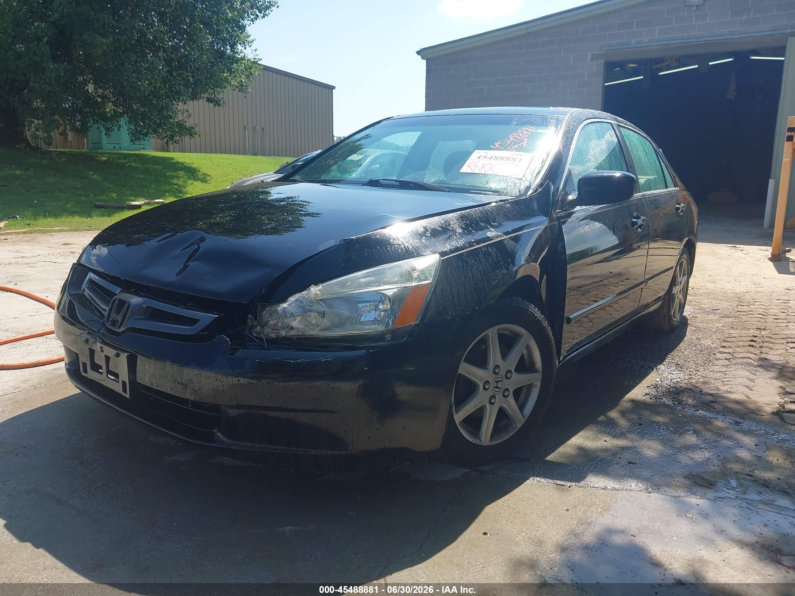 2004 Honda Accord 3.0 Ex Black vin: 1HGCM66884A005255