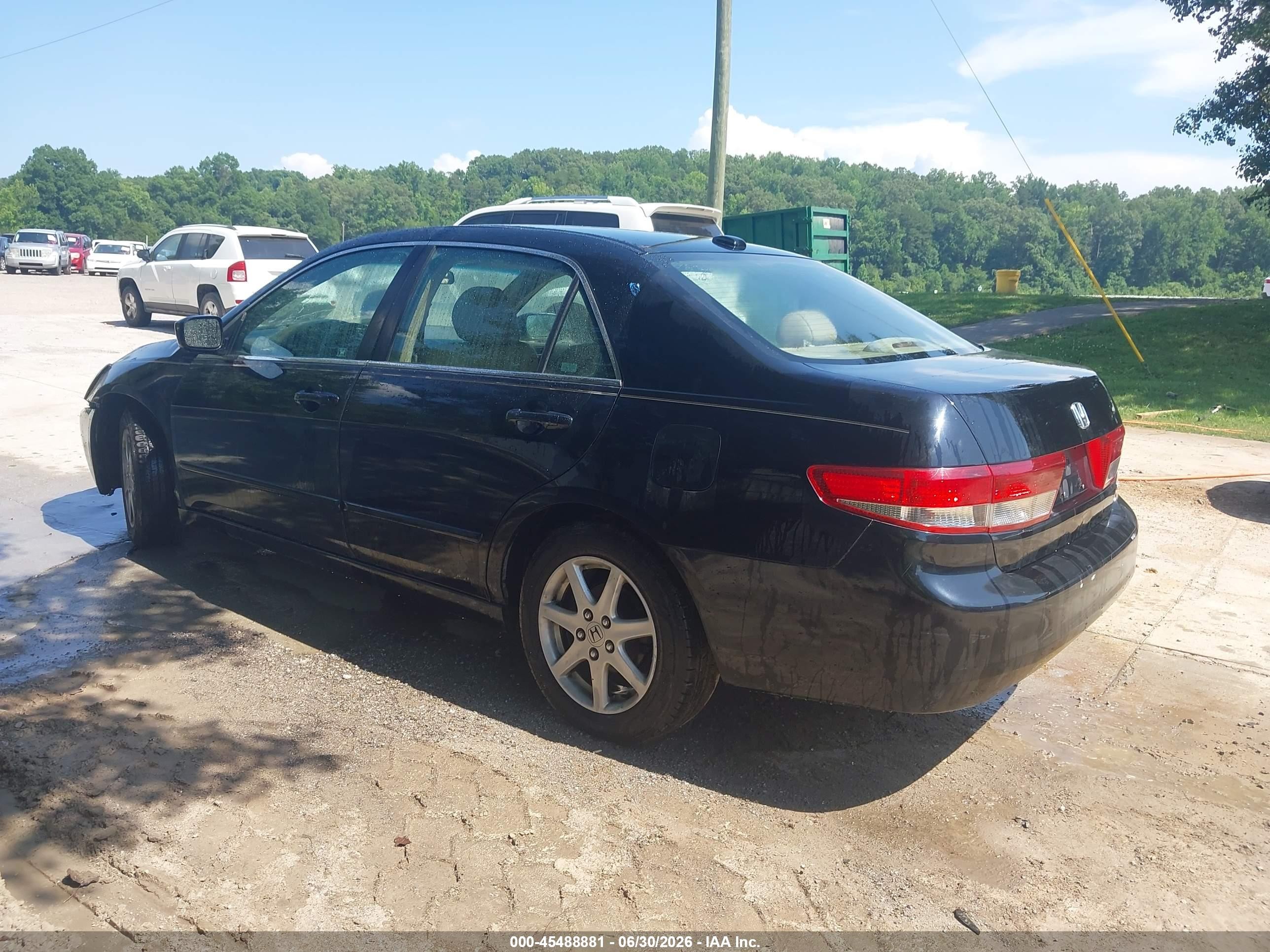 2004 Honda Accord 3.0 Ex Black vin: 1HGCM66884A005255