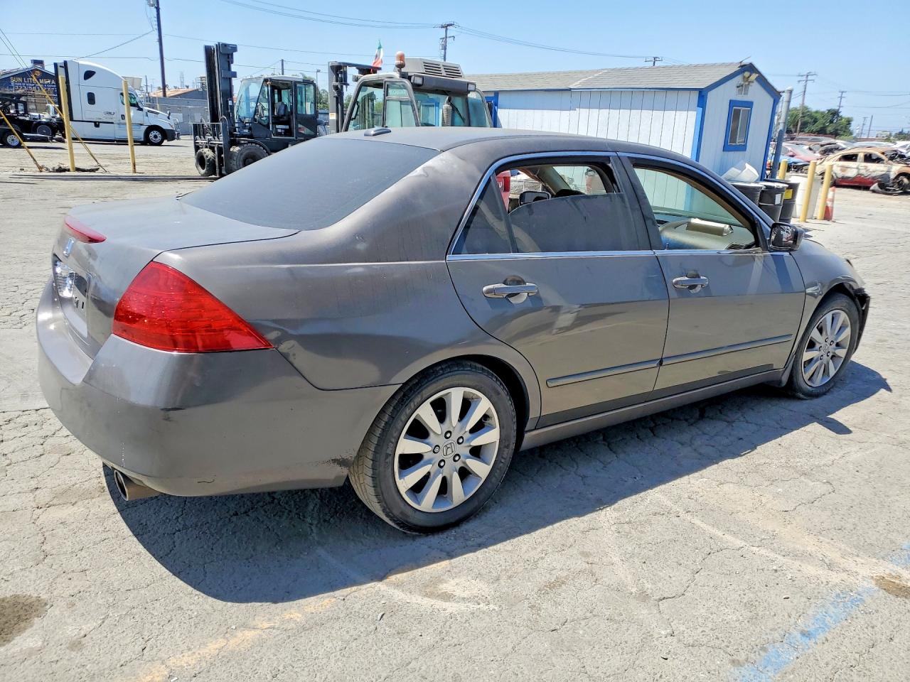 2006 Honda Accord Ex Серый vin: 1HGCM66886A002908